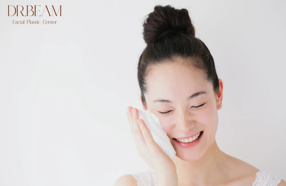 ดูแลความสะอาดลดอาการหน้าเหี่ยว